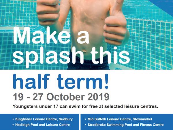 Free swims poster