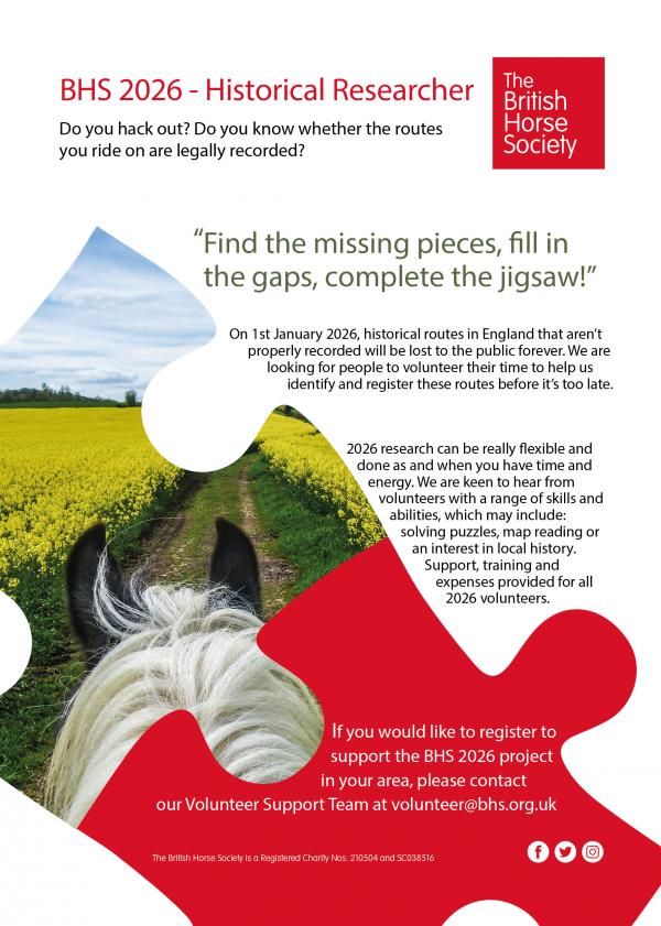 Historical Research Volunteer poster