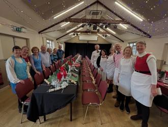 Christmas Lunch volunteers 2025