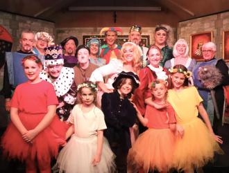 Laxfield pantomime Sleeping Beauty January 2026